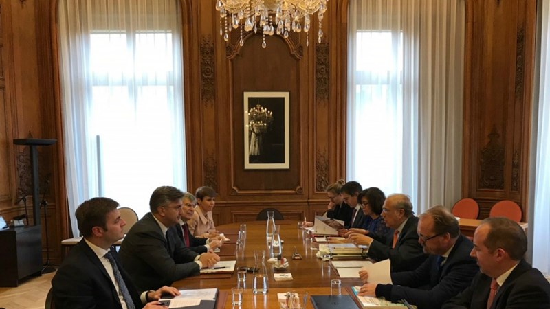 Predsjednik Vlade: OECD posjeduje važnu ekspertizu koja nam može pomoći u gospodarskim i strukturnim reformama 